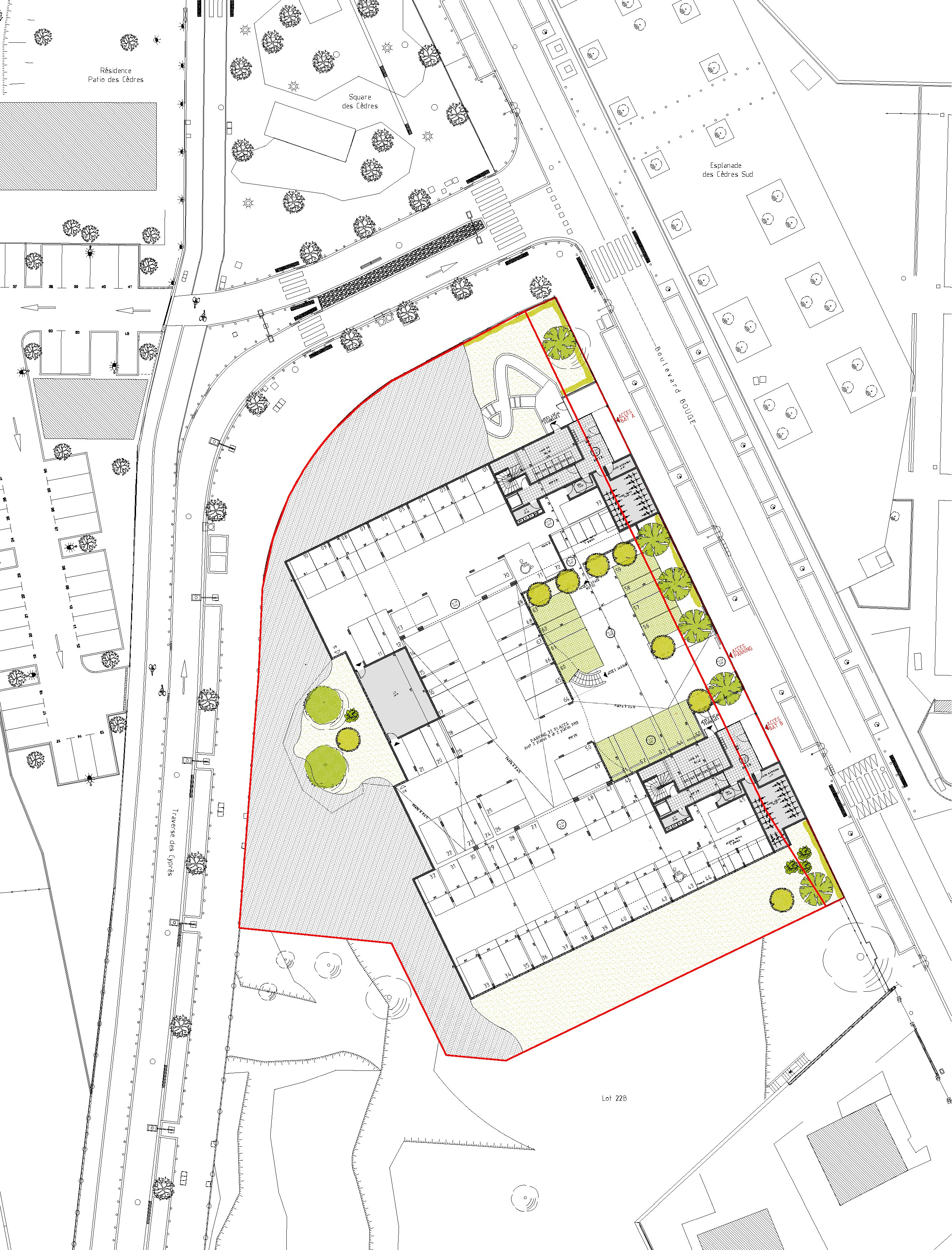 Plan RDC 30 logements sociaux